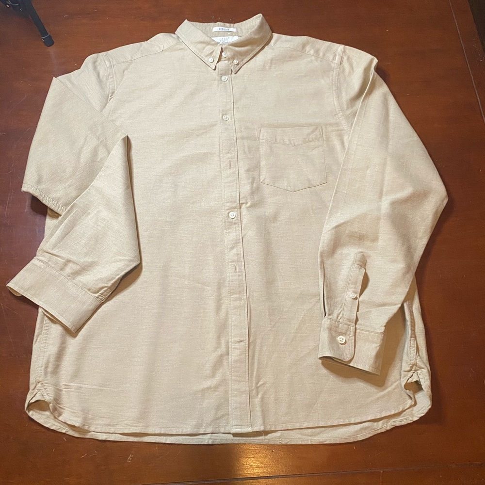Men’s size XL long sleeve button down shirt